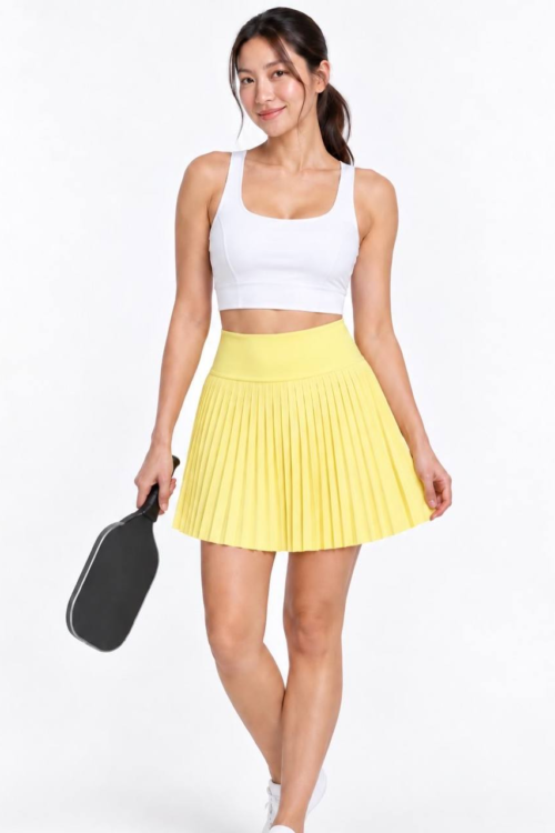 Court Yellow — portrait crop The Court Skort