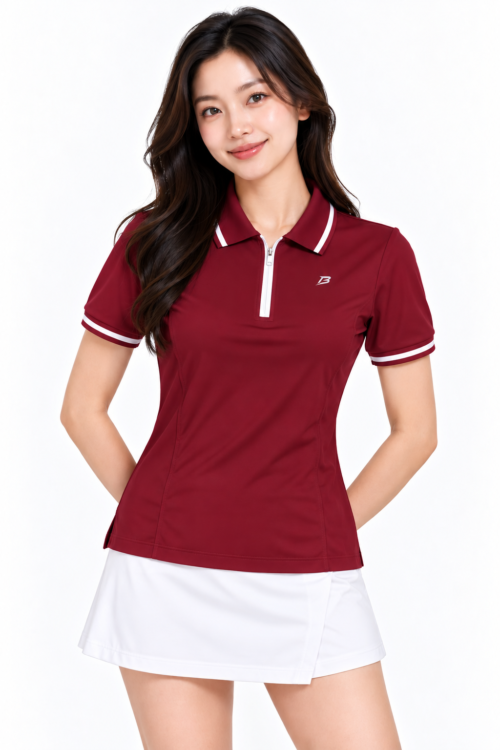 The Clubhouse Zip Polo